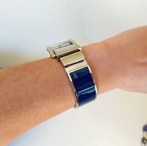 SOLD Michael Kors Bracelet - Navy/Silver